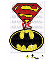 Batman vs Super Homem Puzzle 240 Parça Yapboz