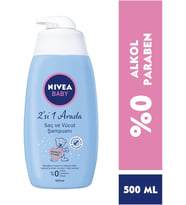Bebek Saç ve Vücut Şampuanı, 500 ml