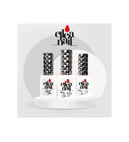 ELLEA NAİL RUBBER BASE GEL STEEL TOP GEL VE MATT TOP GEL SETİ