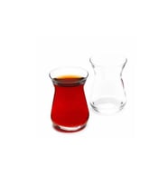 Paşabahçe 42451 İrem Glass4you Çay Bardağı 12 Adet (Renksiz)