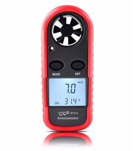 WINTACT WT816 Dijital Anemometre Hava Akım Ölçer