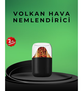 Şık Tasarımlı Aromaterapi ve Nemlendirici Cihaz