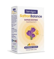 Sorvagen SaffronBalance Safran 30 Çiğneme Tableti (Renksiz)