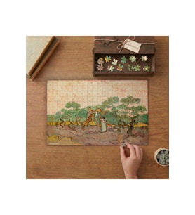 Zeytin Toplayan Kadınlar Van Gogh Tasarımı 240 parça Ahşap Puzzle Ahşap Kutuda MP03026