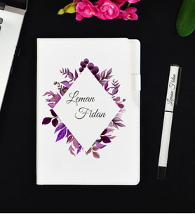 Anneye Hediye, Sevgiliye Hediye Kişiye Özel Defter Hediye Seti