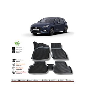 Hyundai i30 2025 Model 4D Havuzlu Paspas