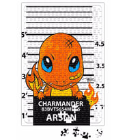 Charmander Bad Boy Pokemon Puzzle 240 Parça Yapboz