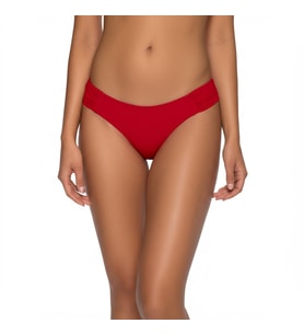 Kırmızı Kalın Kenarlı DAR KALIP Bikini Altı