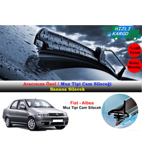 Fiat Albea Muz Silecek Takımı 2002-2012