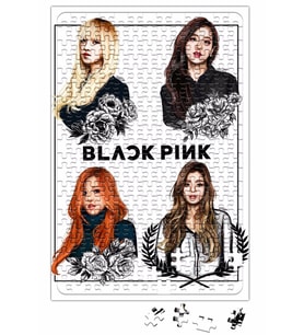 Black Pink BlackPink Puzzle 240 Parça Yapboz