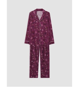 LCW DREAM Kırmızı Çiçekli Kadın Pijama Takım