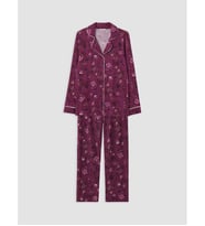 LCW DREAM Kırmızı Çiçekli Kadın Pijama Takım