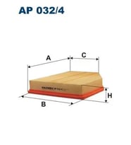 FILTRON AP0324 Hava Filtresi 13717521033 13717521038