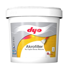 Akrofiller Dış Cephe Macunu 4,5 Kg Beyaz