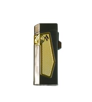 Zorro 4 Torch Pürmüz Gunmetal-Sarı Metal Puro Çakmağı