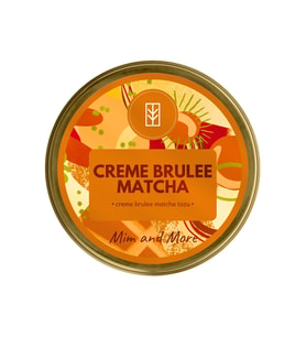 Mim and More Creme Brûlée Crem Brûlée Aromalı Matcha 25 Gr
