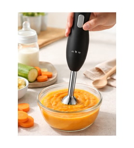 Ergonomik Tasarımlı El Blenderı Paslanmaz Çelik Metal Blender Ayağı