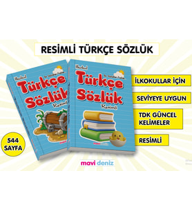 MAVİ DENİZ İLKOKUL TÜRKÇE SÖZLÜK (KALIN KAPAK)