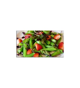 Çilek Salatası Tablo - 105867 - 40x30 Cm