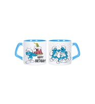 Ghostbastır Design Şirinler Doğum Günü Kupa Bardak Tek Adet 0486