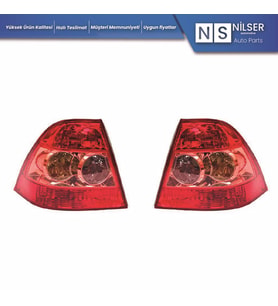 Toyota Markasına Uygun Corolla Arka Sağ-Sol Stop Lamba Takımı Duylu 2004-2006
