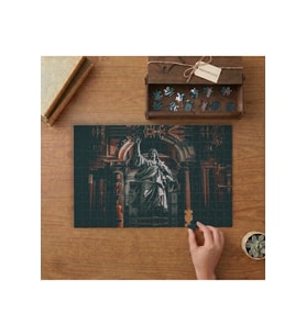 Berlin Katedrali - Heykel Isa Mesih Tasarımı 240 parça Ahşap Puzzle Ahşap Kutuda MP02434