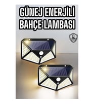 Mey İthalat® Bahçe Havuz Güneş Enerjili Solar Işıklandırma Sensörlü Bahçe Aydınlatma