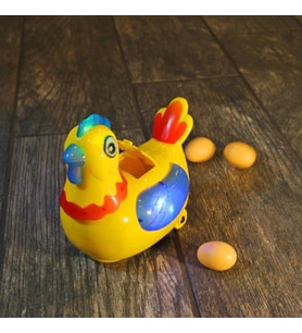 Farbu Oyuncak Hen Lay Egg Yumurtlayan Sesli ve Işıklı Oyuncak