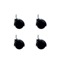 Küçük Plastik Vidalı Teker - 40 MM  HKS102 - 4 Adet