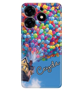 Tecno Spark 6 7 7T 8 8C 9T 10 10C 20C 30C 40 Pro Go Kılıf İsim Yazılı Kişiye Özel - Model-54 (Çok Renkli)