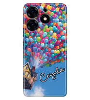 Tecno Spark 6 7 7T 8 8C 9T 10 10C 20C 30C 40 Pro Go Kılıf İsim Yazılı Kişiye Özel - Model-54 (Çok Renkli)