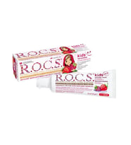 Rocs Kids 4-7 Yaş Ahududu-Çilek Diş Macunu 35 ml