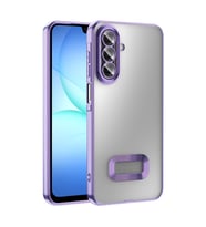 Samsung Galaxy A17 Uyumlu Kılıf Kamera Korumalı Logo Gösteren Zore Omega Kapak