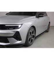 Opel Astra L Yan Marşpiyel Seti Plastik 2 Adet Parlak Siyah karlık+ek+bodykit
