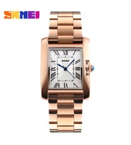 Skmei Yeni Tasarım Rose Gold Kadın Kol Saati Su Geçirmez