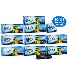 HP LaserJet Pro P1606dn Muadil Toner - 10'lu Avantaj Paket