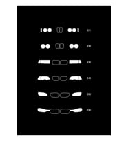 3 Miras, 1975-günümüz (e21, E30, E36, E46, E90, F30) Tablo Ahşap Poster Dekoratif