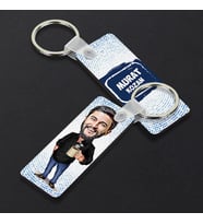 Kişiye Özel Kahve Keyfi Karikatürlü Anahtarlık
