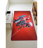 Modern Desenli Dijital Baskı Kaymaz Taban Çocuk ve Genç Odası Halısı H0864