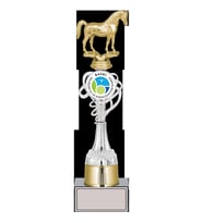 ODAK KUPA - Figürlü Kupalar - At Figürlü Kupalar FG-036 B - 37 cm