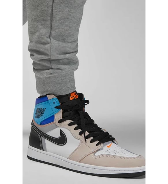 Nike Jordan Paris Saint Germain French Terry Erkek Eşofman Altı Gri