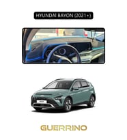 HYUNDAİ BAYON 2021+TORPİDO KORUMA HALISI SİYAH KENAR