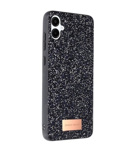 Onegif Samsung Galaxy A06 Bright Simli Kapak - Siyah