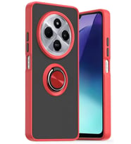 Pilelistore   Xiaomi Redmi 14C Kılıf Montreal Yüzüklü Silikon Kapak - Kırmızı
