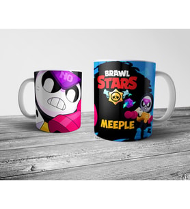 Pixxa Brawl Stars Meeple Kupa Bardak Model 1