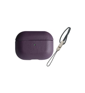 Apple Airpods Pro 2 (2.nesil) 405 Deri Kılıf - Mor