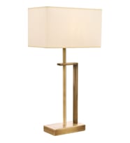 AVONNI ML-9109-1E Eskitme Kaplama Masa Lambası E27 Metal Kumaş 30x18cm