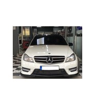 Mercedes W204 Uyumlu C180 Makyajlı Ön Ek (Plastik)