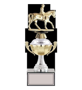 ODAK KUPA - Figürlü Kupalar - At / Binici Figürlü Kupalar FG-046 C - 30 cm