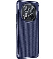 Xiaomi Redmi Note 14 Pro 4G Kılıf Karbon Silikon Case Kapak (Lacivert)